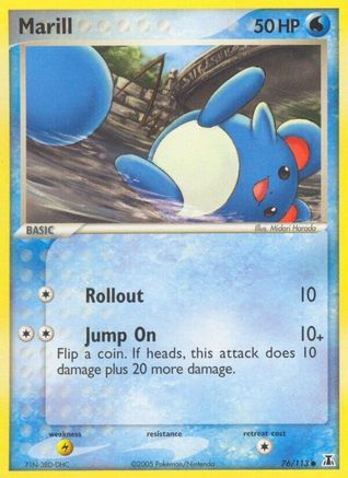 Marill 076/113 - Delta Species Reverse Holofoil