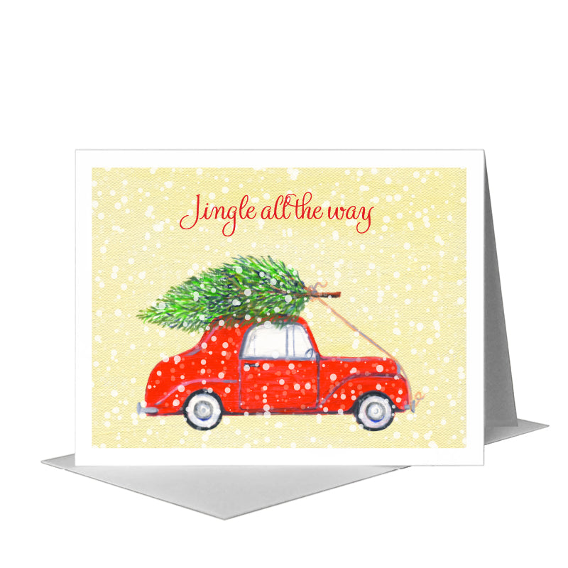 T'was the night before, Greeting Card (#8722E)