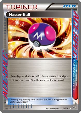Master Ball 094/101 - Plasma Blast Holofoil