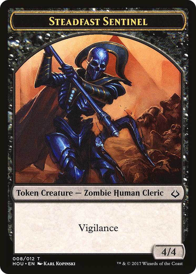 Steadfast Sentinel (HOU-008) - Hour of Devastation Tokens