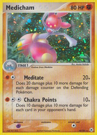 Medicham 010/101 - Hidden Legends Reverse Holofoil