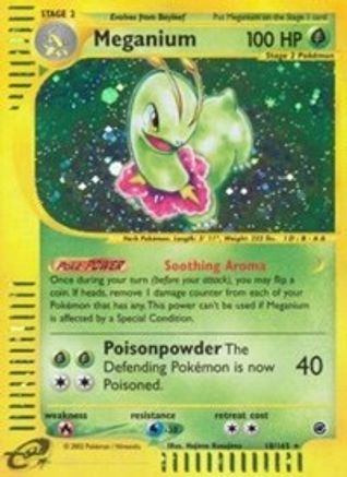 Meganium 018/165 - Expedition Reverse Holofoil