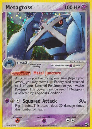 Metagross 011/101 - Hidden Legends Reverse Holofoil