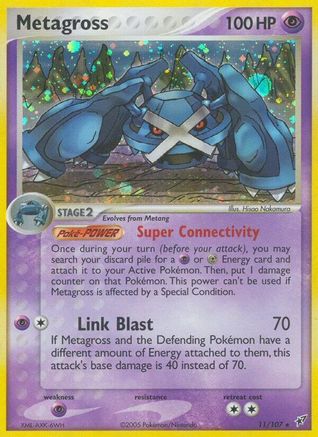 Metagross 011/107 - Deoxys Holofoil