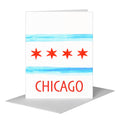 Flag of Chicago, Greeting Card (#8736F)