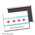 Flag of Chicago, Magnet (M-8736H)
