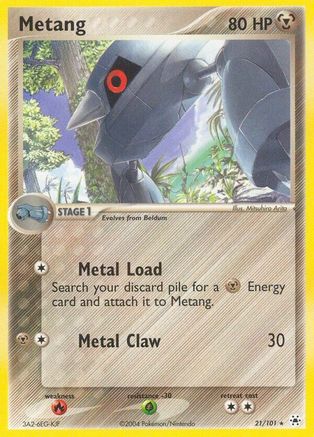 Metang 021/101 - Hidden Legends Reverse Holofoil