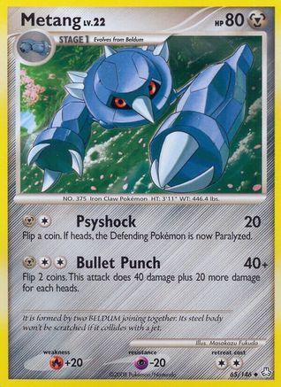 Metang 065/146 - Legends Awakened Reverse Holofoil