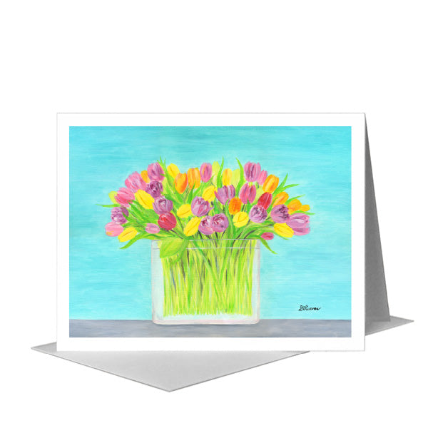 Spring Bouquet, Greeting Card (#8738A)
