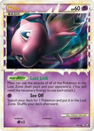 Mew (Prime) 097/102 - Triumphant Holofoil