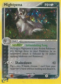 Mightyena 010/109 - Ruby and Sapphire Holofoil