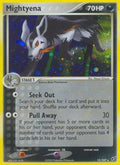 Mightyena 012/107 - Deoxys Reverse Holofoil