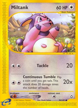 Miltank 094/147 - Aquapolis