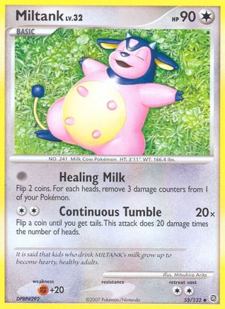 Miltank 055/132 - Secret Wonders Reverse Holofoil