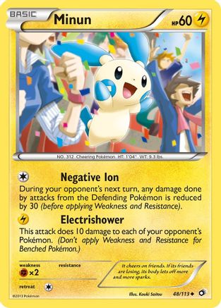 Minun 048/113 - Legendary Treasures
