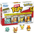 Pokemon Bulbasaur Funko Bitty Pop! Mini-Figure 4-Pack