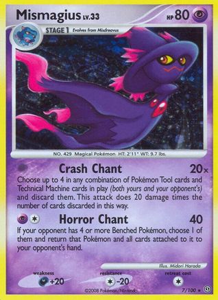 Mismagius 007/100 - Stormfront Reverse Holofoil