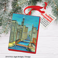 Night Bridges, Chicago, Ornament (OR-8752A)