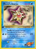 Misty's Staryu 090/132 - Gym Heroes 1st Edition