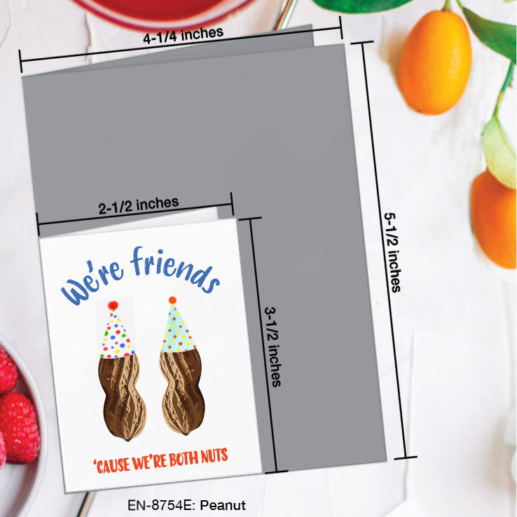 Peanut, Greeting Card (#8754E)