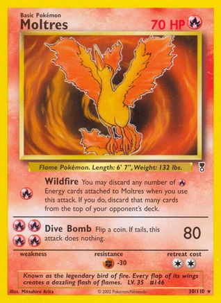 Moltres 030/110 - Legendary Collection