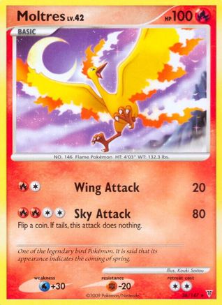 Moltres 036/147 - Supreme Victors Reverse Holofoil