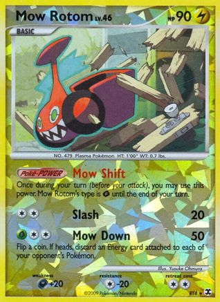 Mow Rotom RT4/111 - Rising Rivals Reverse Holofoil