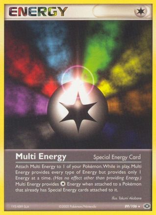 Multi Energy 089 - Emerald - Reverse Holofoil