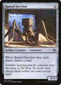 Runed Servitor (IMA-226) - Iconic Masters