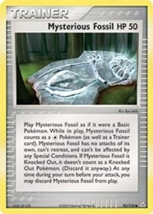 Mysterious Fossil 092/110 - Holon Phantoms