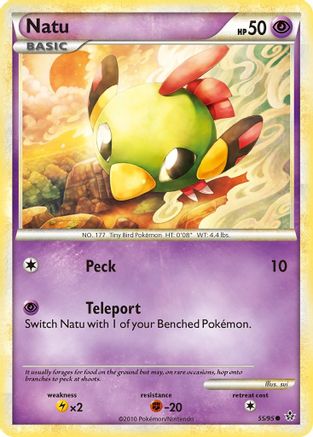 Natu 055/95 - Unleashed Reverse Holofoil