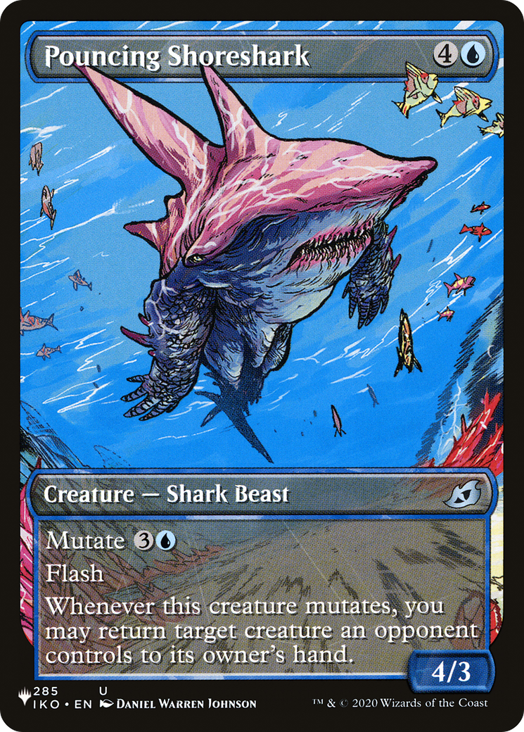 Pouncing Shoreshark (LIST-IKO-285) - The List: (Showcase)
