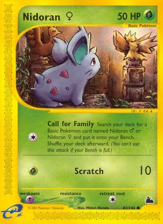 Nidoran F 081/144 - Skyridge