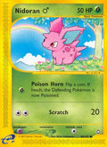 Nidoran M 096/147 - Aquapolis Reverse Holofoil