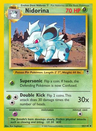 Nidorina 055/110 - Legendary Collection