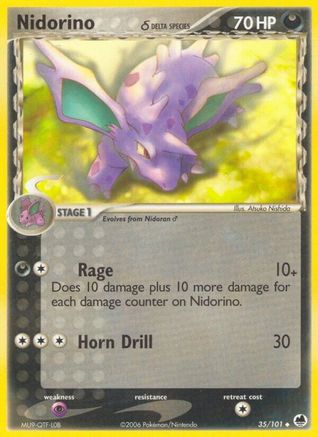 Nidorino (Delta Species) 035/101 - Dragon Frontiers