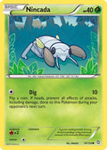 Nincada 010/124 - Dragons Exalted Reverse Holofoil
