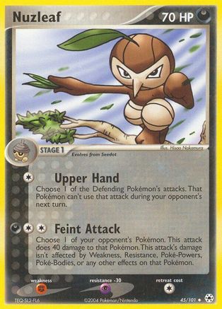 Nuzleaf 045/101 - Hidden Legends