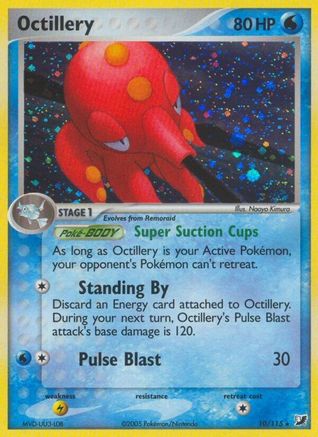 Octillery 010/115 - Unseen Forces Reverse Holofoil
