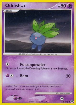 Oddish 112/146 - Legends Awakened Reverse Holofoil