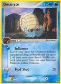 Omanyte 056 - Power Keepers - Reverse Holofoil