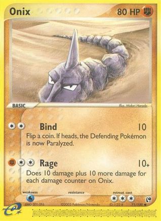 Onix 071/100 - Sandstorm Reverse Holofoil