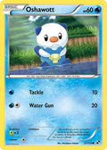 Oshawott 027/114 - Black and White Reverse Holofoil