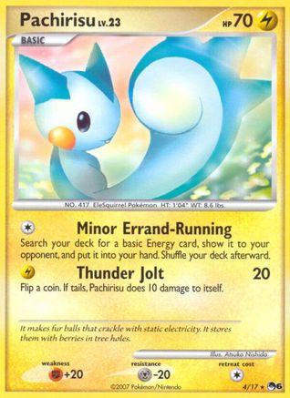 Pachirisu 004/017 - POP Series 6