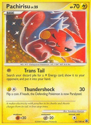Pachirisu 043/100 - Majestic Dawn