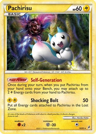 Pachirisu 018/95 - Call of Legends Reverse Holofoil