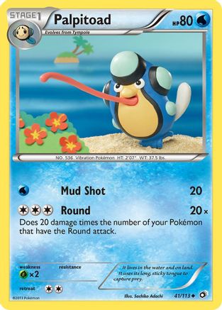 Palpitoad 041/113 - Legendary Treasures