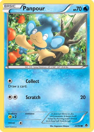 Panpour 022/98 - Emerging Powers Reverse Holofoil