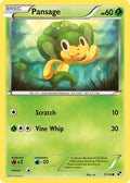 Pansage 007/114 - Black and White Reverse Holofoil