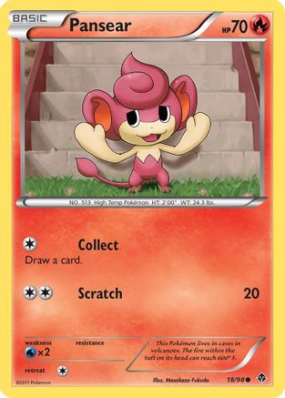 Pansear 018/98 - Emerging Powers Reverse Holofoil
